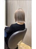 外はね切りっぱなしボブ☆