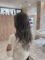 シャンティ 平岸店(Shanti)&nbsp;バレイヤージュカラー。本格的な外国人風カラーもお任せください