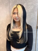 ガルボヘアー 名古屋栄店(garbo hair)&nbsp;#プルエクステ#名古屋#栄#エクステ#ロング#デザインカラー