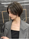 髪質改善ダブルカラーレイヤーボブインナーカラーハイライト