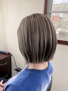ラス(ras.) 白髪ぼかしハイライト