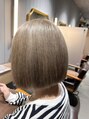 ジーク(SieG)&nbsp;デザインカラー大人気です♪川越でブリーチするならジークへ！