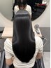 ★口コミでお得に★【圧倒的美髪へ】髪質改善カラー+高濃度ケラチンTR