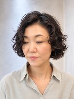 ワンダーヘア(Wonder hair)&nbsp;ふんわりウェーブの大人ショートボブ