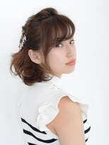 アース 綾瀬店(HAIR&MAKE EARTH)&nbsp;顔周りスッキリアレンジ【EARTH綾瀬】