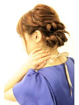 ヘアサロンエム 大宮東口(HAIR SALON M) ネジリ巻きパーティーヘアー