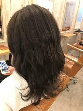 ロア ヘアーコーディネート 三条烏丸店(LoRE hair coordinate) LoRE☆ エメラルドグリーンシークレットハイライト