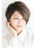 【amule hair】カラーの立体感でつくるレイヤーショート/30代
