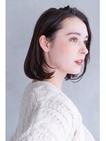 ロジッタ(ROJITHA)&nbsp;【ROJITHA】ダークグレージュ×ふんわりボブ