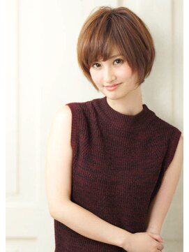 美容室 サボイ 高崎店(SAVOY) 20代30代☆大人かわいい♪小顔見せ☆ひし形ショートボブ