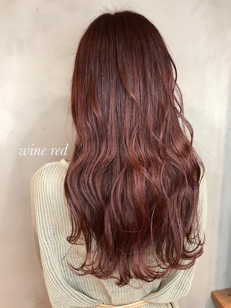 ワインレッドカラー:L087151860|セシルヘアー 京都駅前4号店 ワインレッドカラー:L087151860|セシルヘアー 京都駅前4号店