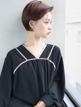 バース(BIRTH) 天神【BIRTH】かき上げショート×ニュアンスカラー　2