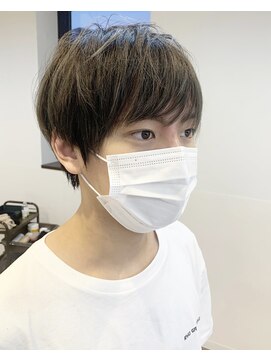 ノラキチジョウジ(NORA KICHIJOJI) #メンズ#ハイライト#ブリーチ#センターパート#韓国#古沢提案