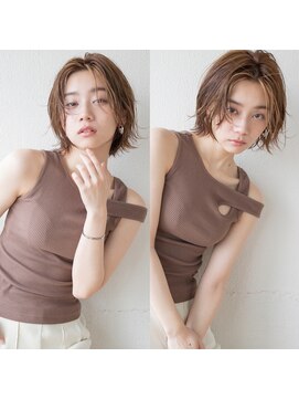 アフロート ギンザ(AFLOAT GINZA) 【白川style】20代30代40代小顔カット大人かわいいくびれモテ髪