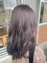 ヘアデザイン ディクト(hair design D.c.t) ブリーチ必須！バイオレットグレージュ