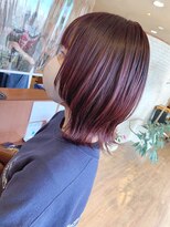 if&nbsp;ウルフカット×パープル