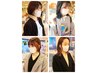 《祝ご入学》［新規・平日限定］ダブルcolor+cut 11000円［学割Ｕ24］