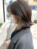 アフロートpd+ KOBE(AFLOATpd+)&nbsp;神戸三宮　切りっぱなしボブ×インナーカラー