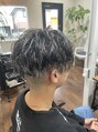 ストークヘアー(STOKED.HAIR) ツイストスパイラル×メンズハイライト