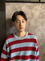 カーニー 上野(kearny)&nbsp;アップバング/ツーブロックマッシュ/波巻き[上野駅]