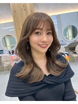 アフロートリノ(AFLOAT Leino)&nbsp;大人韓国ヘア　レイヤーカット　くびれヘア　似合わせカット