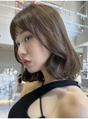 bob グレージュカラーデザインカラーシルキーベージュ