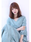 ことりベージュローライト大人かわいい小顔スリークボブ大人ボブ