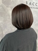 バッカ 横浜桜木町店(BACCA)&nbsp;レイヤーボブ、ピンクベージュ