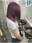 【梅田】ピンクカラーダブルカラーケアブリーチ髪質改善