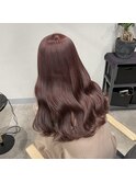 秋にぴったりピンクブラウン