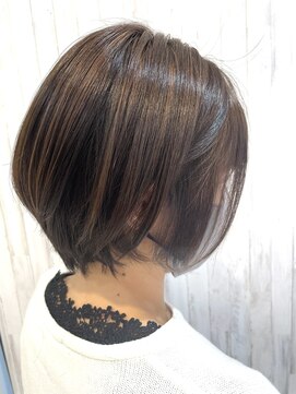 アンジュ 篠ノ井店(ange) 30代40代50代スッキリショートスタイル