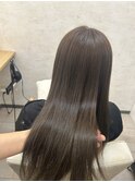 縮毛矯正×オリーブベージュ♪
