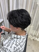 メンズ刈り上げマッシュ