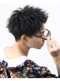 ソフトツイスト アップバング ベリショ スパイキーショート