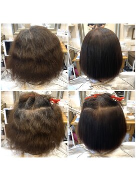 ヘアーサロン ポラリス(POLARIS) 【縮毛矯正】 細毛,軟毛