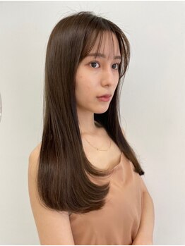スリー(three)の写真/髪の状態に合わせたトリートメントをご提案＊髪の芯から改善し、思わず触れたくなる艶感を実現！