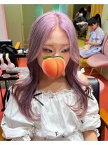 エマ(emma)&nbsp;韓国巻き！ピンクラベンダー！