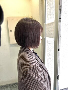 キャンバス バイ ネオリーブ 横浜西口(Canvas by neo.) 丸みボブ　前下がりボブ
