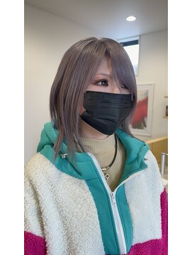 ハイク(HYKE) シルバーグレー/グレージュ/ケアブリーチ