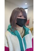 シルバーグレー/グレージュ/ケアブリーチ