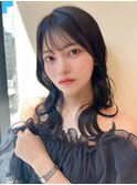 大人フェミニン 大人フェミニン/20代/30代/40代/50代 小顔前髪