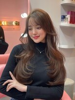 ボタン シブヤ(VOTAN SHIBUYA)&nbsp;韓国風/レイヤーカット/ショコラブラウン/20代/10代