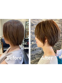 【ショート&ボブ専門店】独自の骨格診断で360度美しい、あなたにぴったりの美シルエットが叶う◇