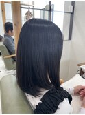 髪質改善ケラチントリートメント！まとまり良く素晴らしいツヤに