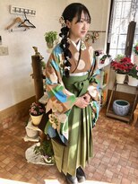 ヘアーサロンマジックHAIR SARON Magic&nbsp;卒業式着付けヘアセット