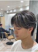名古屋ナチュラル毛流れニュアンスセンターパート  h