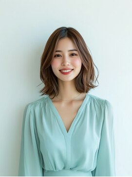 e.m.a プレミアムビューティーサロン 栄駅店(e.m.a PREMIUM BEAUTY SALON) レイヤーカット/イメチェン/外ハネボブ/美髪/ワイドバング/髪型