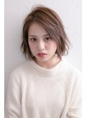 似合わせカット/アースカラー/くびれヘア/地毛風カラー[中山駅]