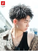 【LIPPS天神】ソフトツイストパーマ　ツーブロック　ベリショ