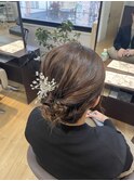 結婚式 &nbsp;ヘアセット